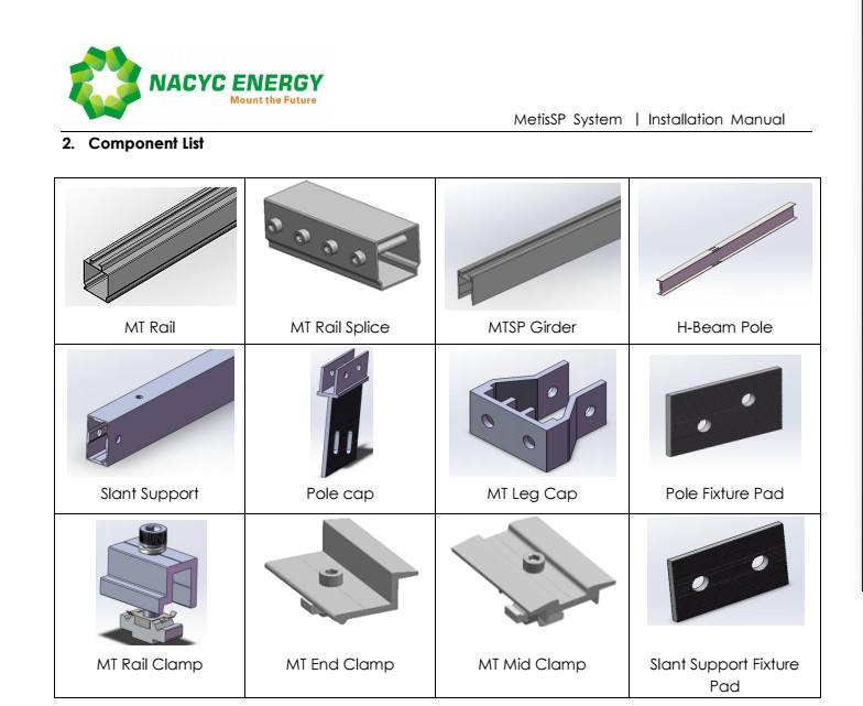 One For All Solar Unique Clamps PV Mounting Systems Solar Roof Mount Brackets