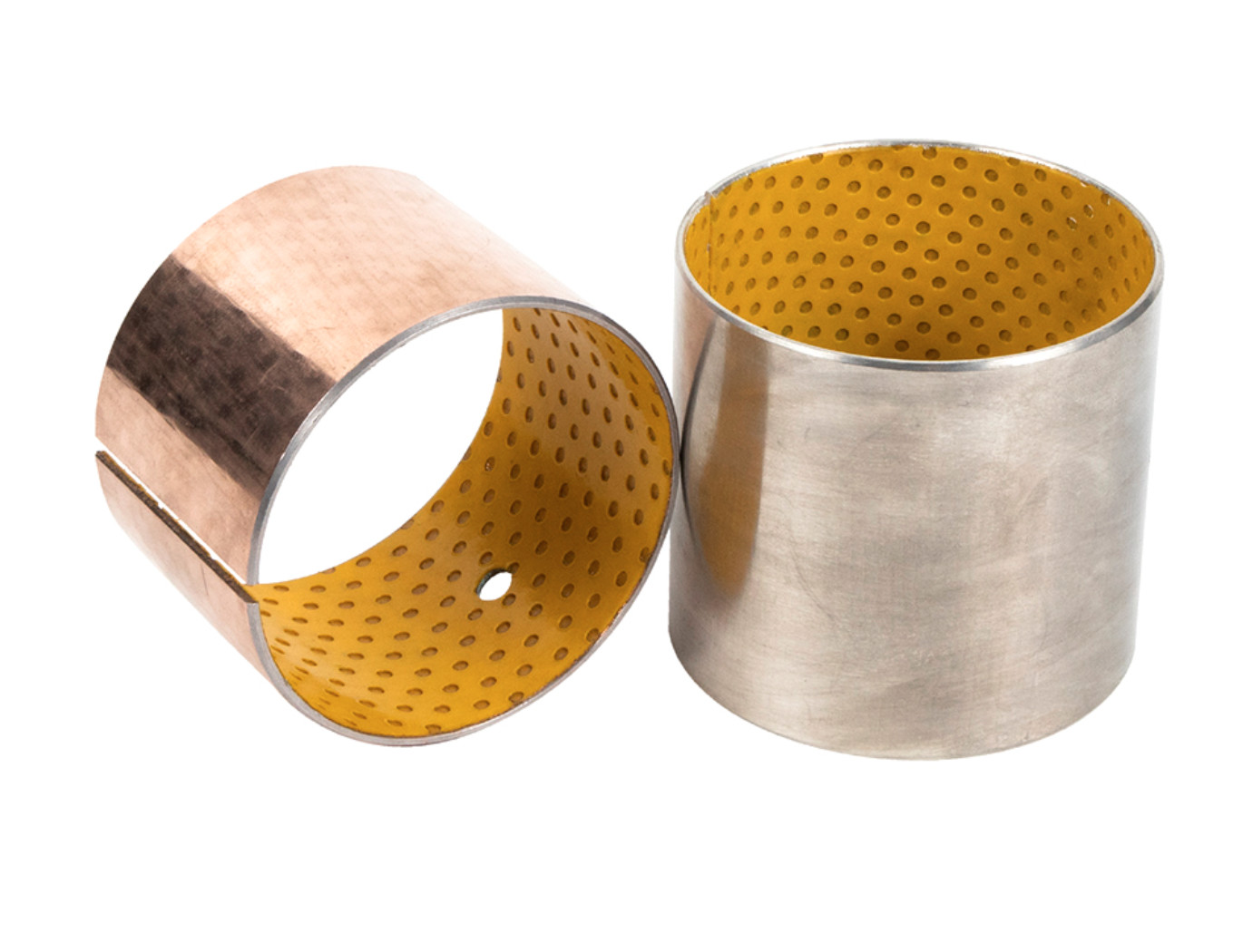 Steel Back Sintered Bronze POM Bushing Composite Plain Split Bearing