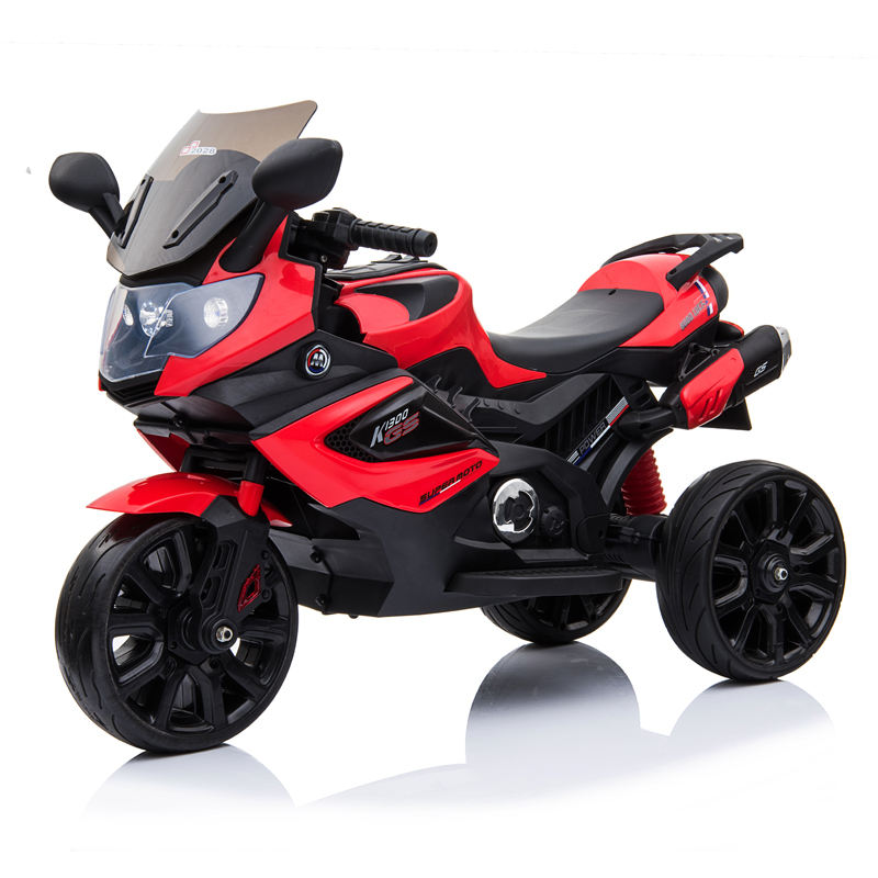 12V Electric Motorcycle Ride on Car for Kids Lighting Music and Volume Adjustment