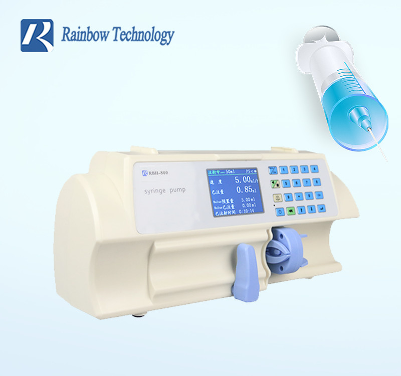 Gross Weight 2.2kg Electric Syringe Pump Auto Syringe Pump Reliable Safe