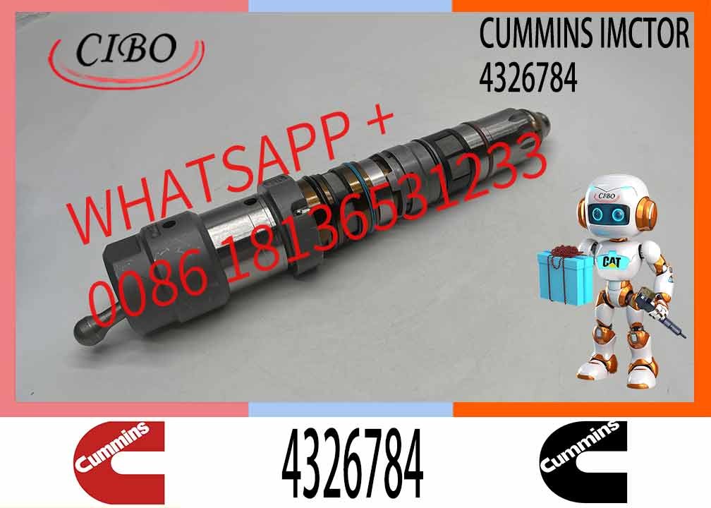 Common Rail Fuel Injector 4326781 4076533 4954374 4326784 or Cummins Engine QSK23 QSK45 QSK60 Injector