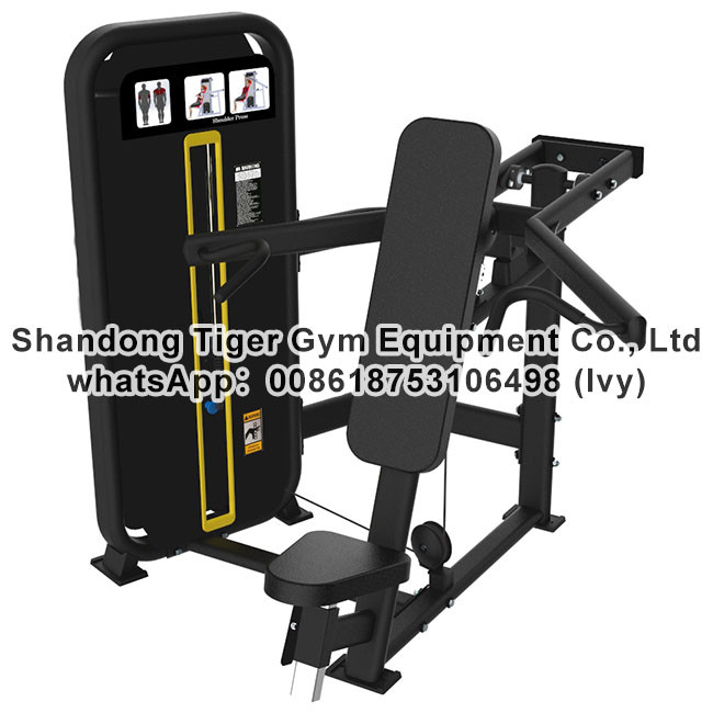 Single Station Gym fitness equipment machine Shoulder Press / Seated Chest Press exercise machine