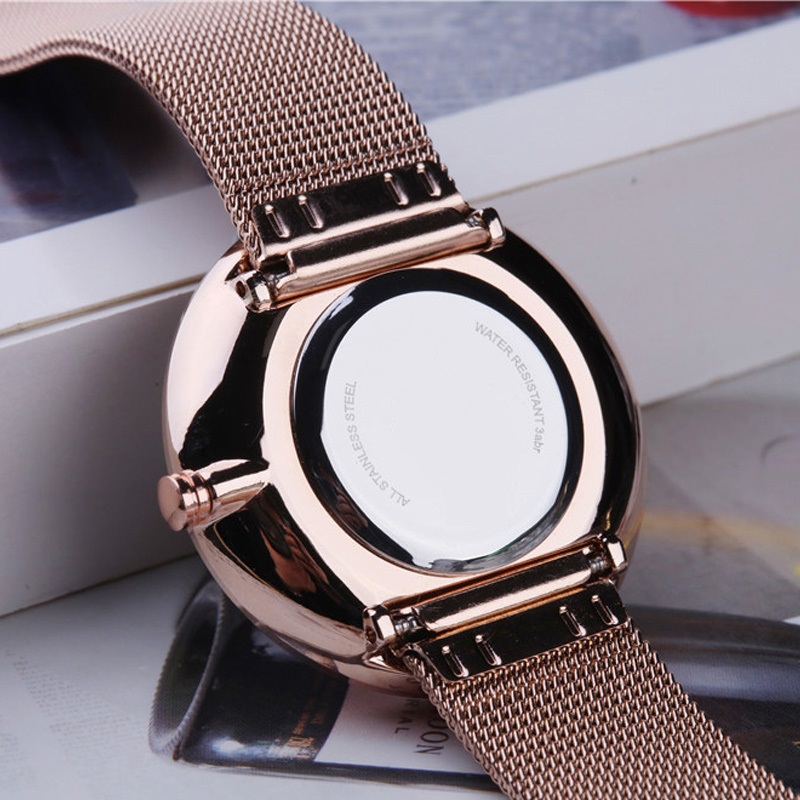 Fashion Bright Stars Quartz Stainless Steel Watch With 3-5 Year Battery Life
