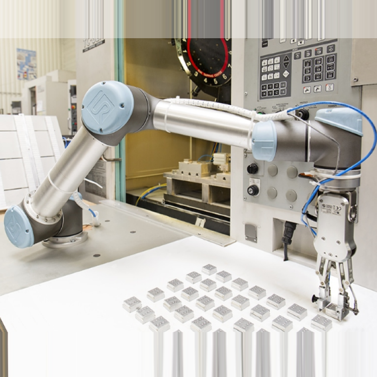 Industrial robot UR5e universal 6 axis robot arm cobot with gripper polishing machine