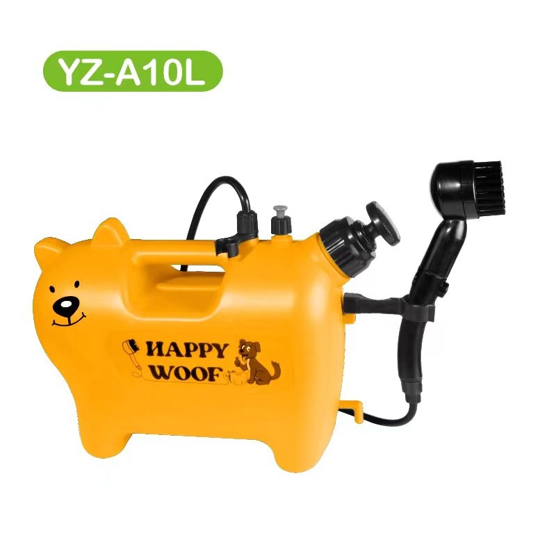 Smart Portable Dog Washer Orange Portable Pet Carpet Shampooer Lightweight