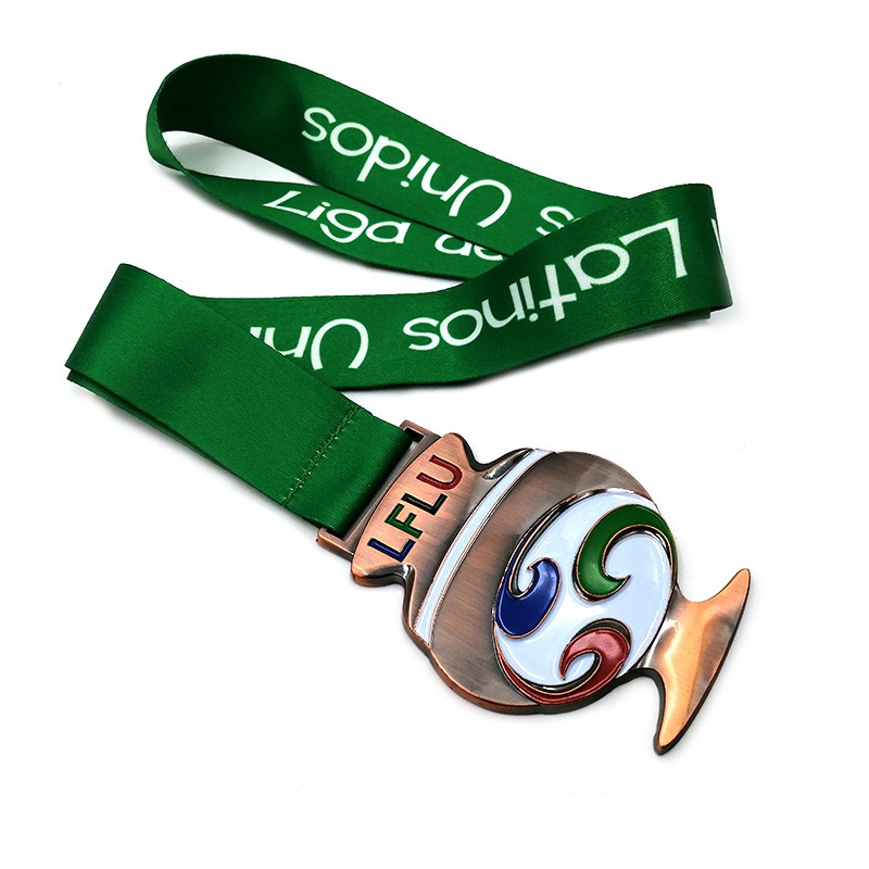 Heat Sublimation Printing Custom Enamel Medals