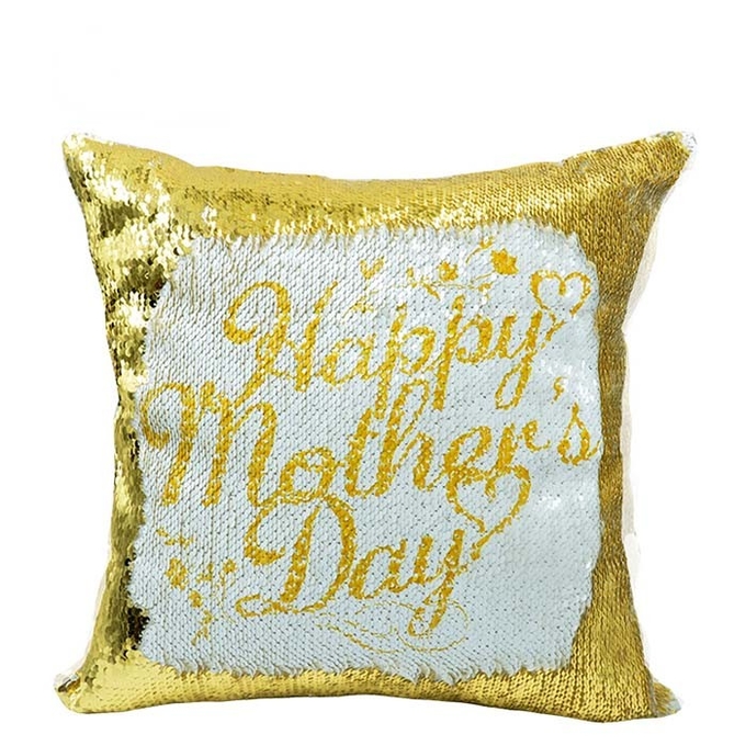 Shiny Blank Sublimation Sequin Cushion Cover For Photo Printing 40*40cm