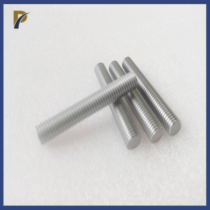 M6 M8 M10 Molybdenum Bolt Threaded Rod Length 1000mm Vacuum Furnace Parts