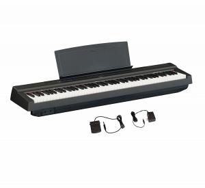 Buy cheap Yamaha P125 88-Key Weighted Action Digital Piano with Power Supply and Sustain Pedal, Black product