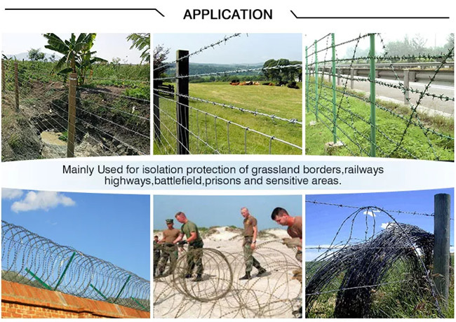 12.5 Guage Fully Galvanised Barbed Wire 80g/M2 Zinc Coating 1320 Feet