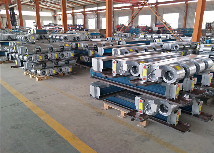 Hydronic Ceiling Cassette FCU Horizontal Concealed Fan Coil Unit For Shopping Malls