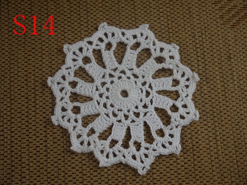 Handmade crocheted blanket handmade carpet yarn crochet decoration color block flower blanket