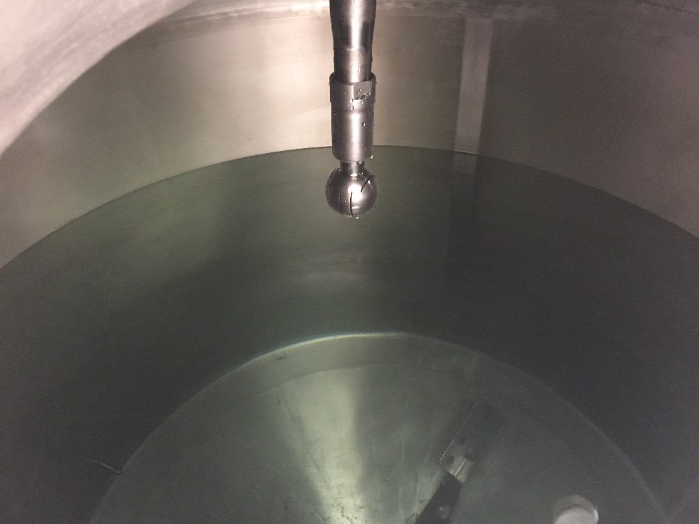 Gas Fired Brewing 3 Vessel Brewhouse 3000L Three Kettle SS304 Dimple Plate