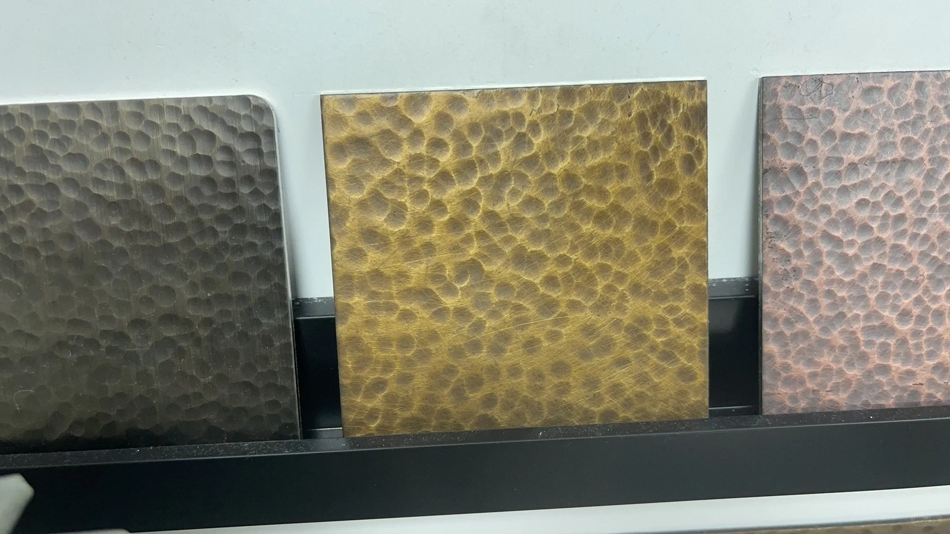 SS Steel Sheet 304 316 Antique Copper Plate Surface Hammered Textured Decorative Stainless Steel Sheets