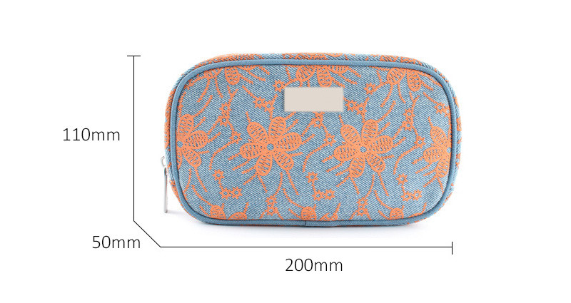 Wash Large Women PU 3 Pieces Travel Cosmetic Bag Set