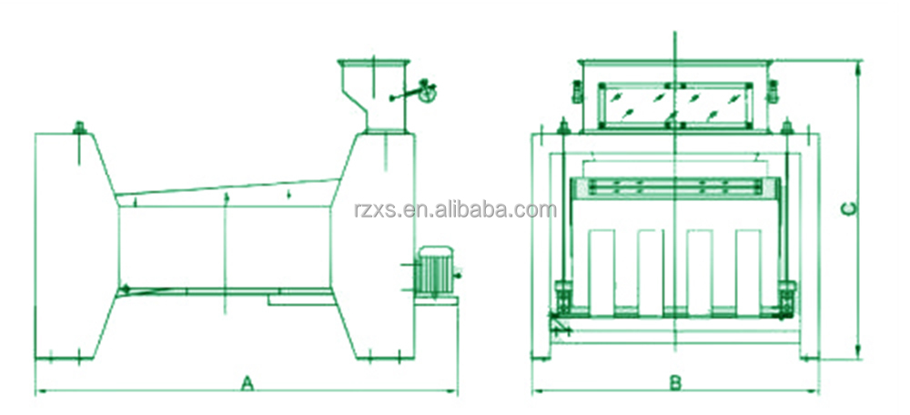 MMJM100 Rice Mill Plant for Broken White Rice Seed Winnowing and Grading Performance