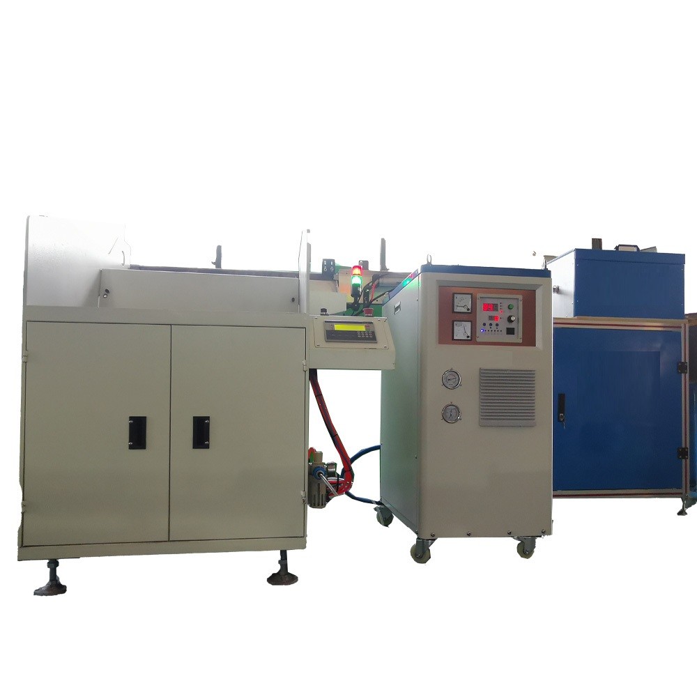 120KW Digital Induction Forging Furnace 1-15KHZ Automatic Hot Forging Machine