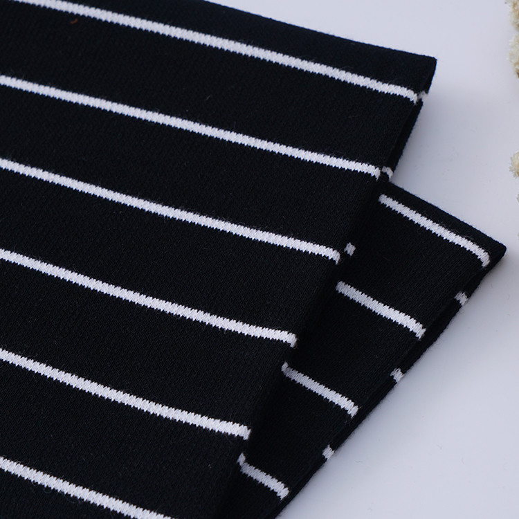 Combed Yarn Dyed Cotton Fabric Winter Knit Terry Cloth Low Shrinkage