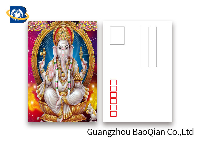 Souvenirs Custom Lenticular Postcards 5D Effect Two Sides CMYK Printing