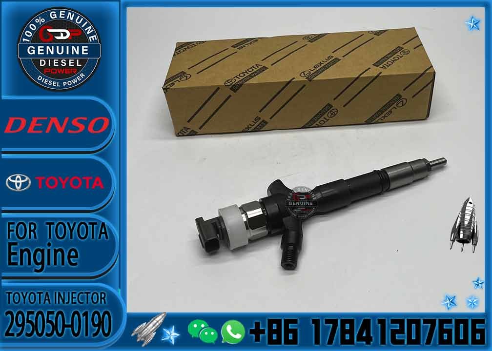 pump injector 095000-670 295050-0190 295050-0210 common rail injectors 295050-0530 For Toyota Hiace