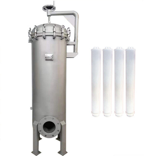 Large High Flow Filter Housing Ss 316 Cartridge Filter Housing For Pool Medicine Industry