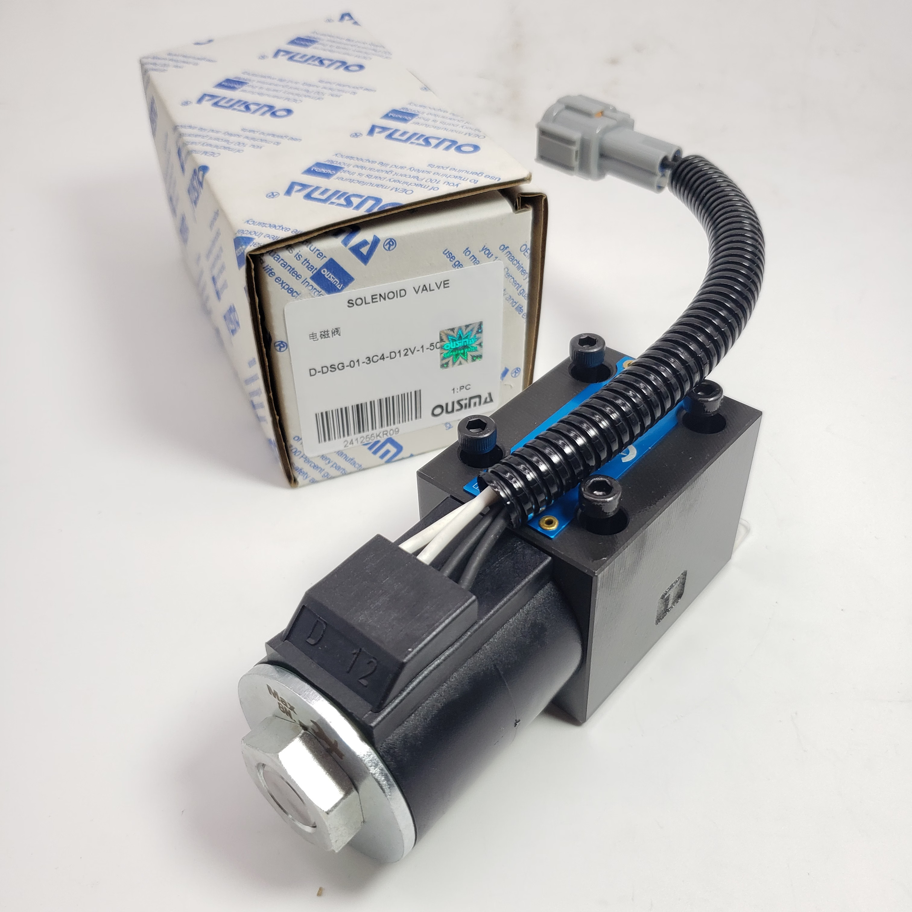 Hydraulic Solenoid Valve D-DSG-01-3C4-D12V-1-5C For YUKEN