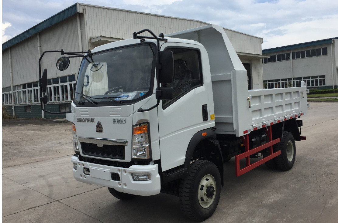 4x2 Euro 3 LHD 1880 Cabin 5T Light Cargo Truck For Vegetables