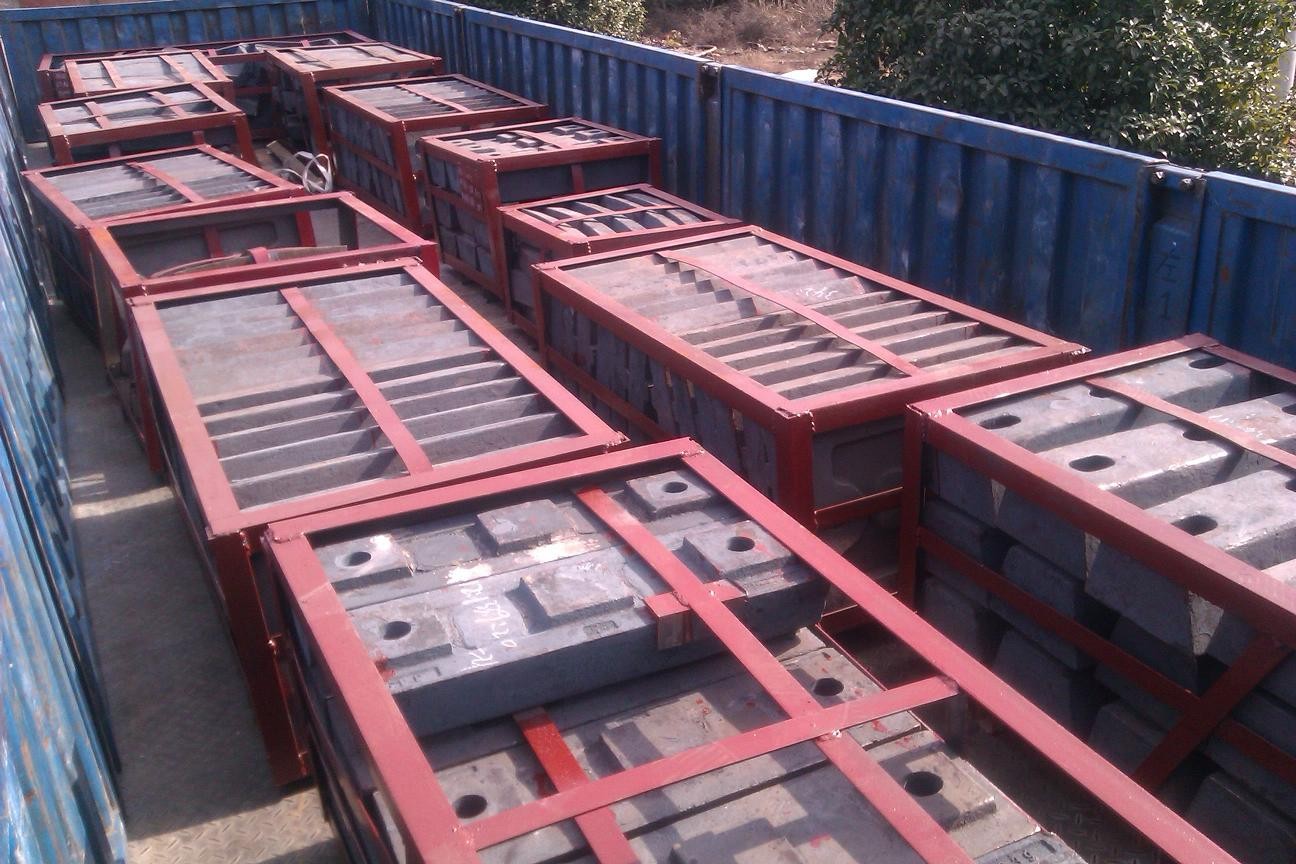 Cr-Mo Alloy Steel Castings Mill Lining System With UT Test DF072