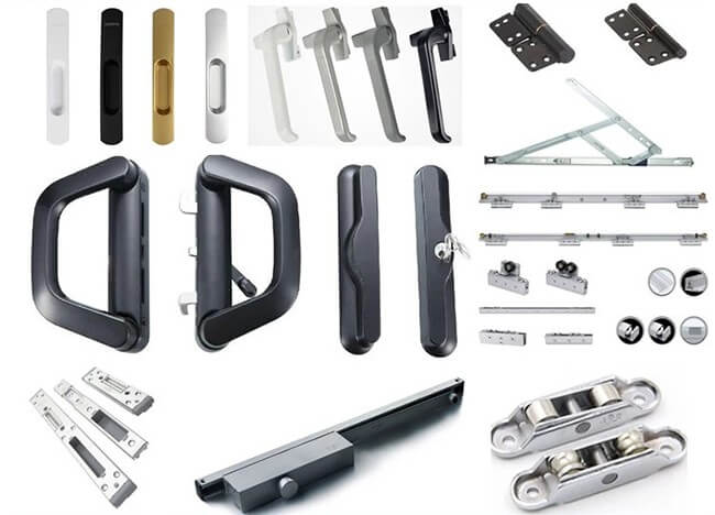 aluminium window hardware