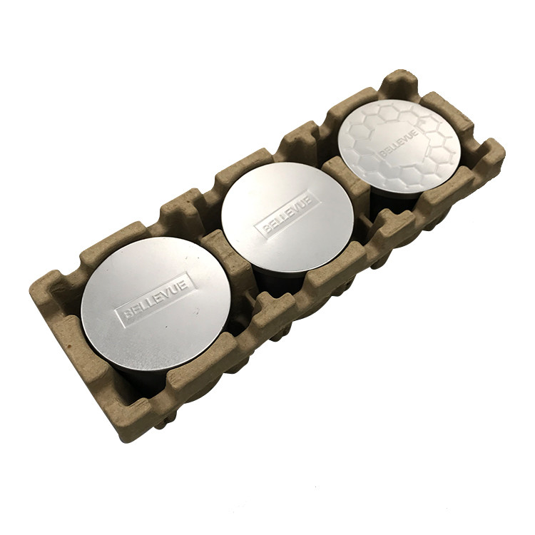 Recycled Moulded Pulp Tray Electronics Corrugated Cardboard Hamper Dry Press Trays