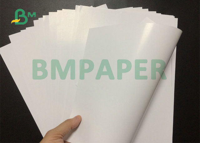 35inch High-Shine Finish 115gr 130gr 150gr Gloss Pure White Paper For Brochure 