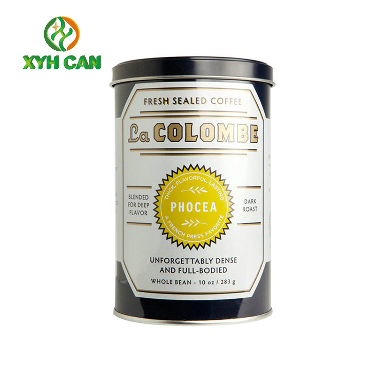 Eco - Friendly Metal Tin Can Buckle Lid Tin Box Milk Powder Custom Logo