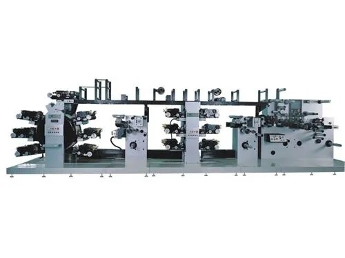 6 Color Economic Ci Type Flexographic Printing Machine for Plastic, Paper with Pneumatic,380V 6 Color Ci Flexo M Control
