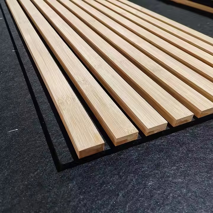 21mm Akupanel Modern Style Wood Acoustic Panel MDF Soundproof Hotels Living Rooms Veneer Wall Panel