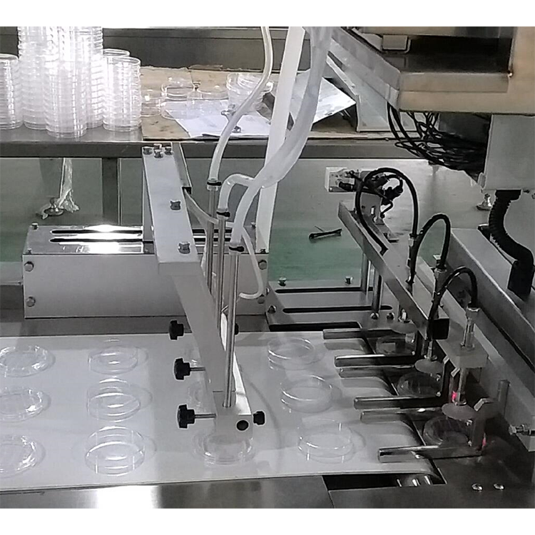 8000BPH Automatic Pharma Aseptic Petri Dish Filling Machine