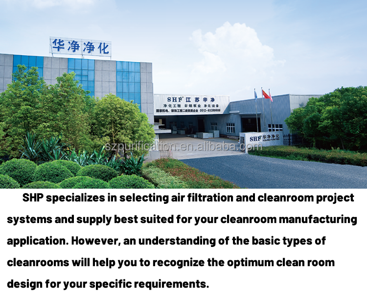Laboratory Environment SUS304 Modular Cleanroom Q195 Clean Work Room