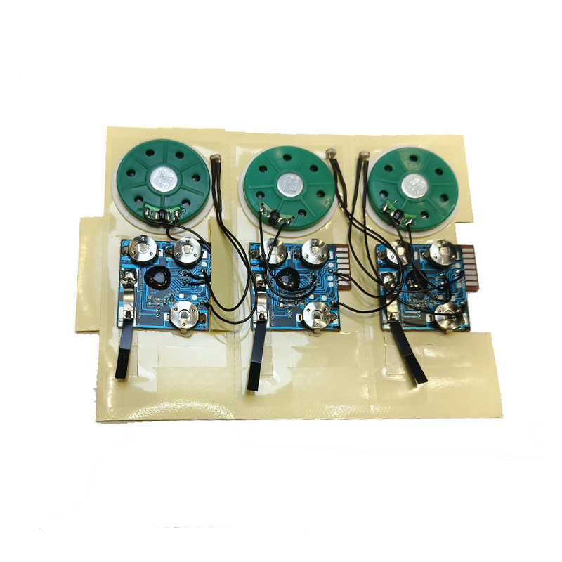 Light-Activated Sound Module for Customizable Gift Packaging