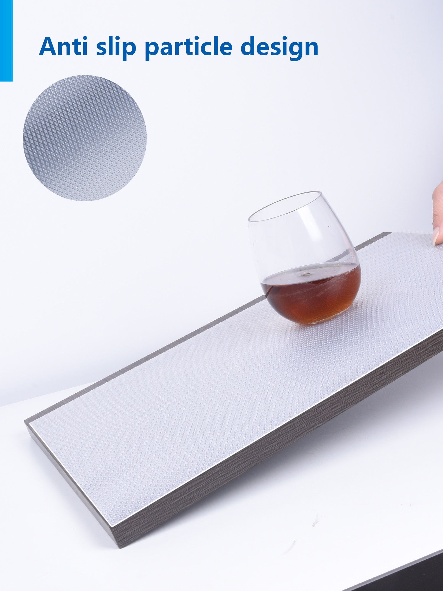 Non Sticky EVA Plastic Anti-slip Mats Pads for Kitchen Refrigerator Desk Shelf Liners