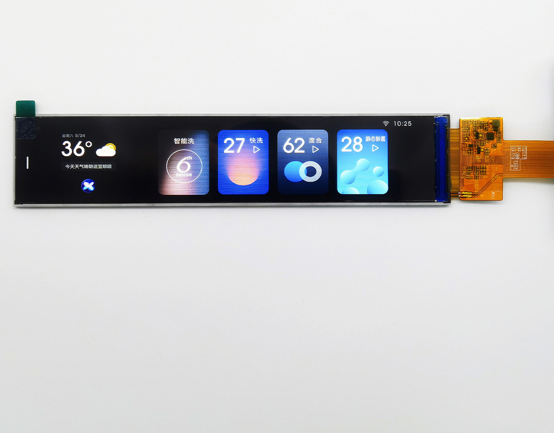 7 inch Bar Type TFT LCD , 280X1424 Resolution, 30 PINS mipi interface, 800cd/m2