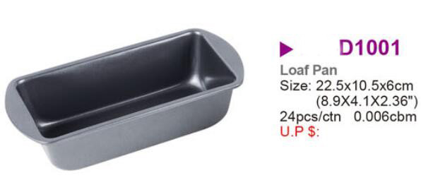 non-stick Carbon Steel rectangle Baking cake Pan toast bread Mold loaf pan