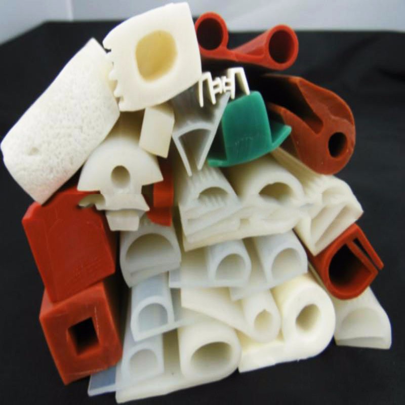 Customized Extruded Square Silicone EPDM Rubber Foam Sponge Door Gasket Sealing Strip