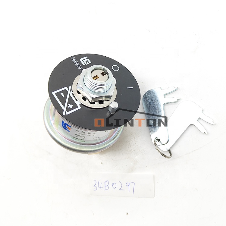CLG915D CLG920D Power Switch 34B0297 For Liugong Excavator Replacement Components