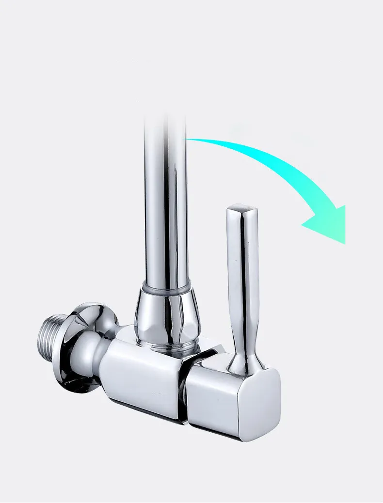 Single Handle Wall Mounted Cold Water Faucet Brass Body Kitchen Sink Tap For OEM Market