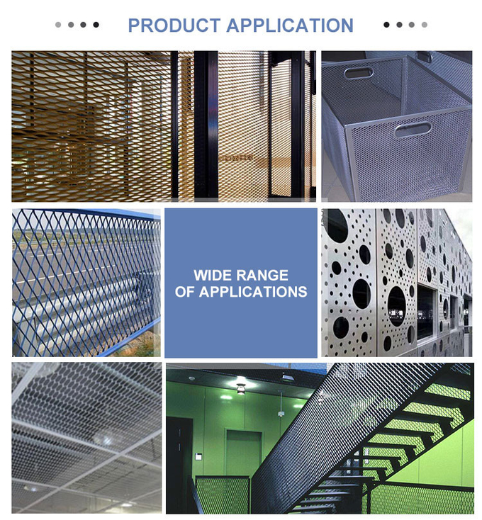 Suspended Ceiling Stainless Steel Expanded Metal Mesh Iron Wire Net Hot Dipped Galvanized