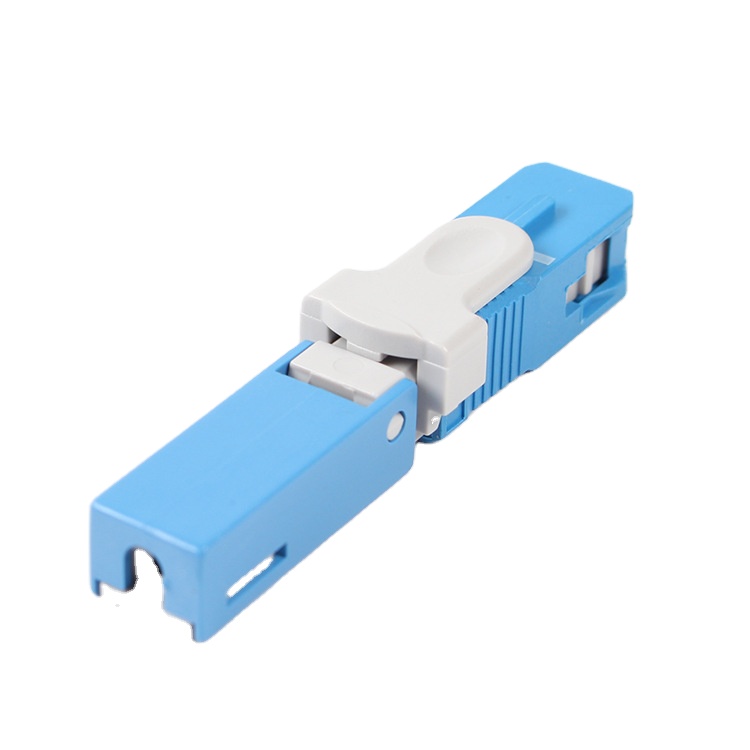 Telecommunication Networks FTTH SC UPC Fast Fiber Connector with Less than 0.3dB