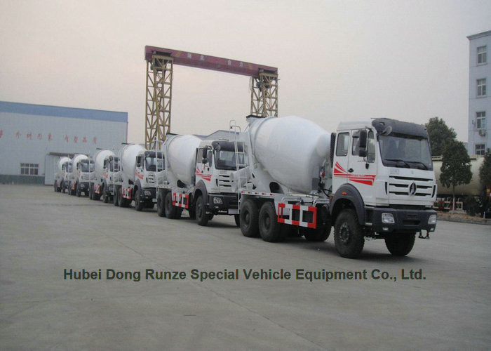 Beiben 2534 RHD / LHD Concrete Mixer Truck EURO 3/5 Heavy Duty 10-12m3