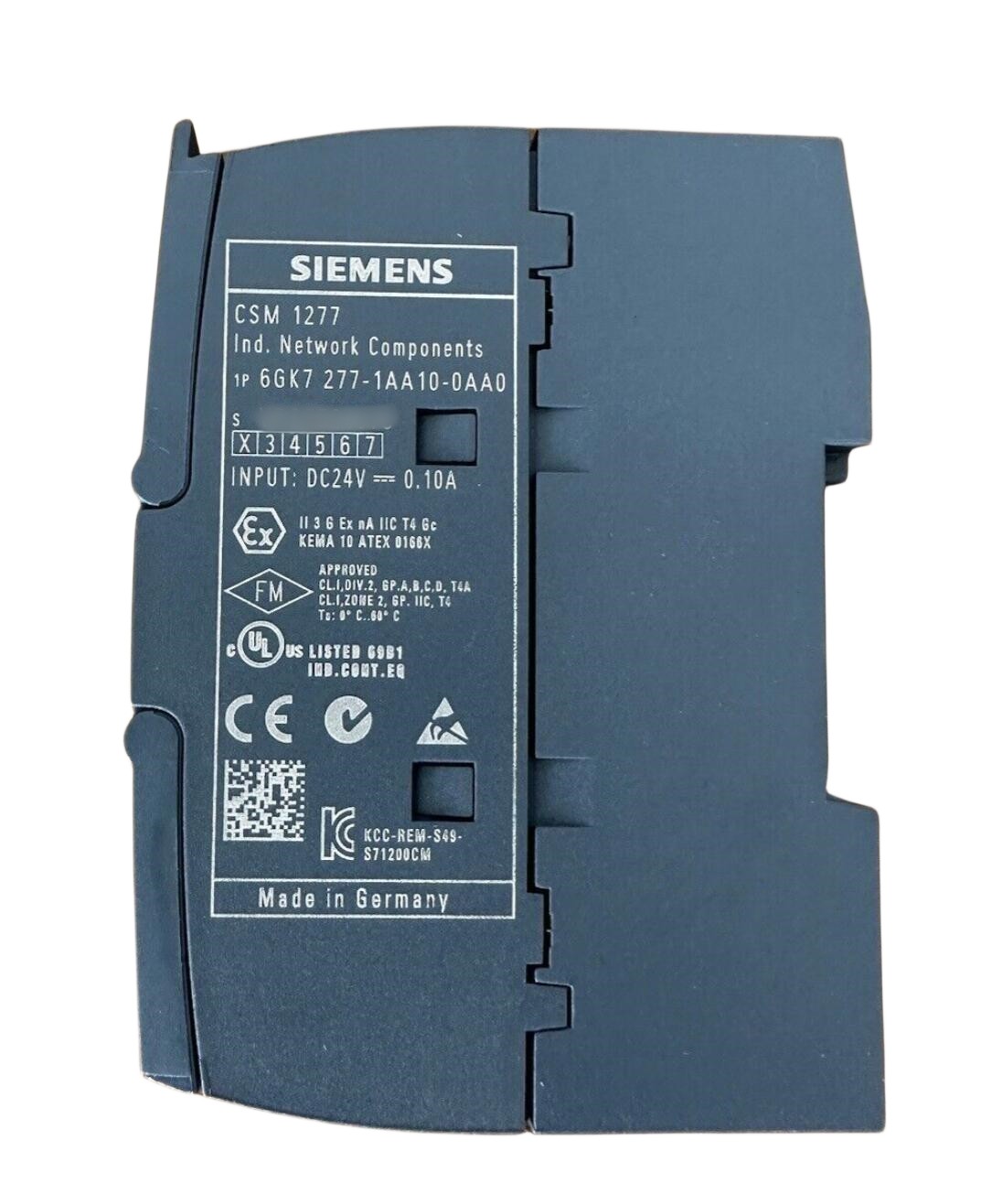 Compact Siemens CSM 1277 6GK7277-1AA00-0AA0 Switch Module SIMATIC S7-1200