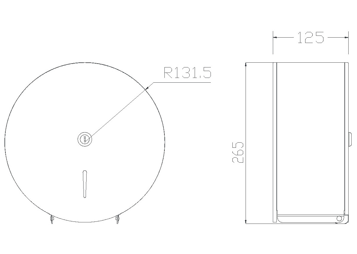 Public stainless steel 304 wall toilet roll holder paper dispenser Wall Mounted Large Decorative Boxes Napkin Holder