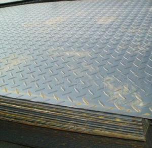 Buy cheap Galvanized / galvalume ASTM A36, Q235B, Q345B Hot Rolled Checkered Steel Plate / Coils product