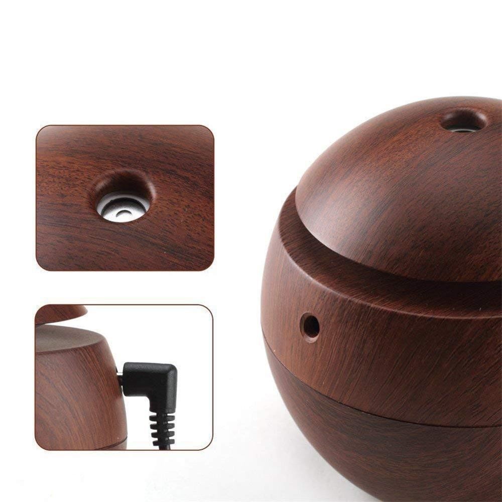 Portable 130ml Ultrasonic Cool Mist Air Diffuser